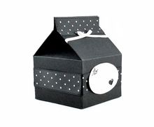 Black and White Paper Box