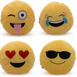 Soft Toy emoji cushion
