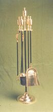 Brass Fire Place Tools set