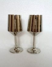 SMOOTH SILVER PLATED  GOBLET