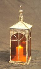 Vintage style antique metal lantern