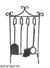 Wrought iron Fire Place Tools set