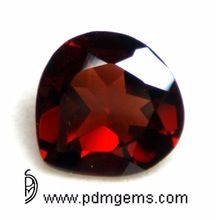 Red Garnet Faceted Stone