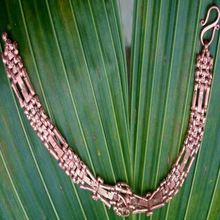 Copper jewellery chain bracelets