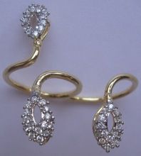 Fashion jewellery rhinestone finger rings