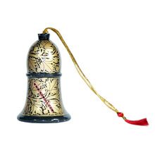 hand painted Christmas bell
