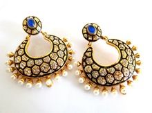 fancy bead earrings