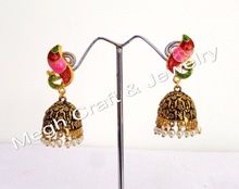 Peacock style Traditional earring