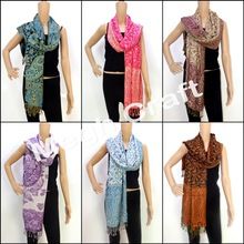 silk reversible scarf