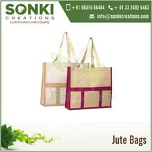 Custom Natural Jute Bags