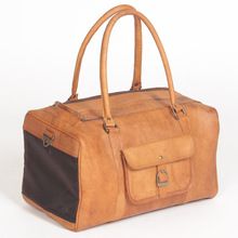 Leather Pet Carrier Bag