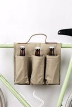 Unisexual Bike Beer Canvas Carrier Bag