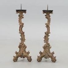 Brass Candle Stand Church