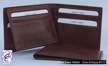 Customized Leather RFID Bi Fold Wallets, Gender : Men