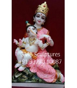 White Marble Idol of Parvati Mata
