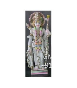 White Marble Statue of Laxman