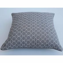 Organic cotton printed kantha cushion cover