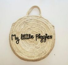Custom Embroidered Straw Totes
