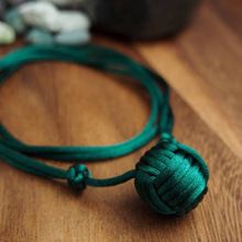 Monkey Fist Knot Necklace