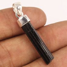 BLACK TOURMALINE Gemstone Pendant