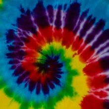 cotton rayon Tie Dye Printed Fabric