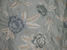 silk dupioni embroidery fabric