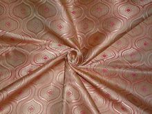 viscose silk brocade jacquard fabric