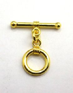 gold toggle clasp handmade lead nickel free