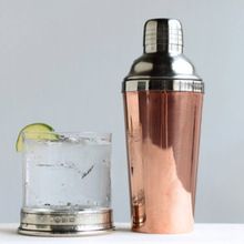 bar ware copper cocktail shaker