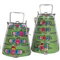 Metal Printing Tiffin, Color : Customized