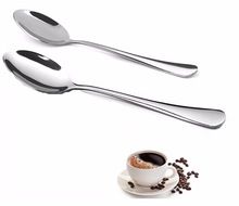 silver stainless steel dinner spoon