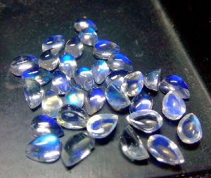 Rainbow Moonstone Cabochon Gemstone