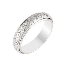 Traditional Silver Band Ring