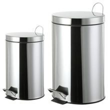 stainless steel paddler bin with single wall