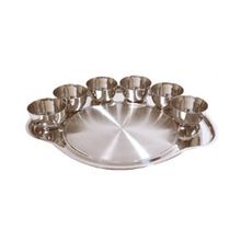 Stainless Steel thali set with bowls