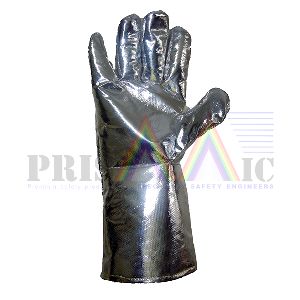 Aluminized Fiberglass Hand Gloves