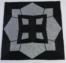 embroidered table mat