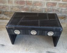 Aviator Black Console Table