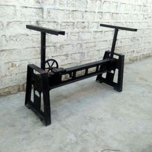 Industrial Crank Dining Table Base