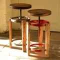 Reclaimed Wood Bar Stool