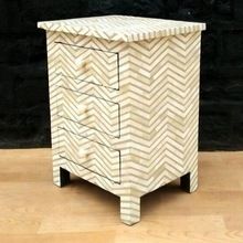 Selling Bone Inlay Bed Side Drawers,