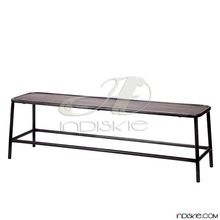 Industrial Iron Bench Vintage Iron Bench