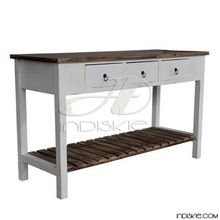 Vintage Wooden Shabby Chic Furniture Console Table