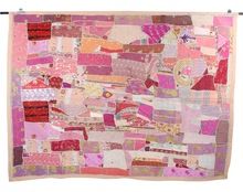 Cotton zari patchwork home decorative tapestry