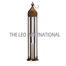 brass antique tall Moroccan lantern
