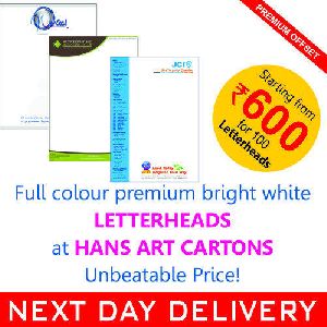 Letterhead Printing Services