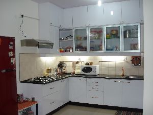 L-Shape Modular Kitchen