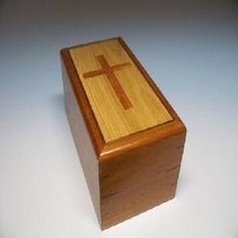 Basic Simple Wood Cremation Urns