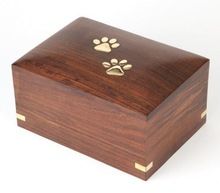 Wooden Cremation Urn for Pet