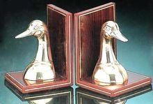 Decorative metal Bird Duck Book ends
